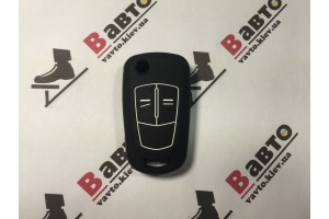 Чехол силиконовый ключа для Opel Corsa D, Astra H, Vectra C, Zafira B, Signum